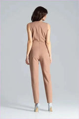 Sleeveless Jumpsuit Unique Style Fashion