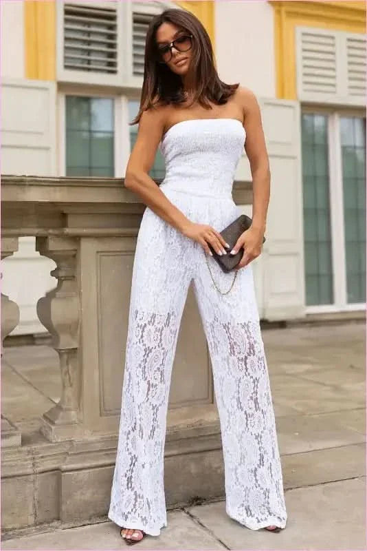 Sleeveless Jumpsuit Unique Style Fashion