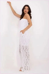 Sleeveless Jumpsuit Unique Style Fashion