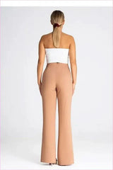 Slit Leg Pants Unique Fashion Style