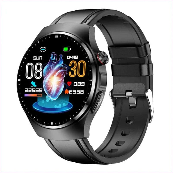 Smart Watch with Blood Glucose Monitor and Uric Acid Analyzer