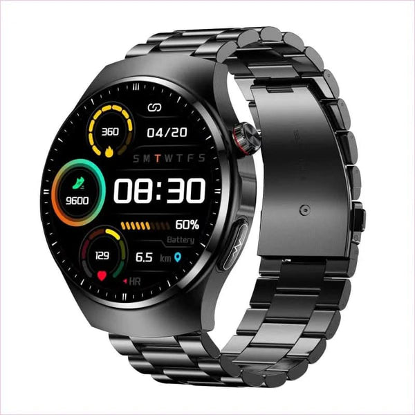 Smart Watch with Blood Glucose Monitor and Uric Acid Analyzer
