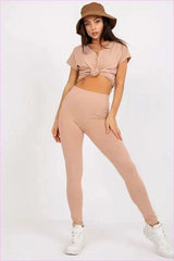 Smooth Leggings Versatile Style