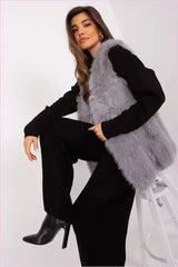 Soft Fur Vest Comfortable Wear Fashion Style