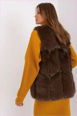 Soft Fur Vest Comfortable Wear Fashion Style