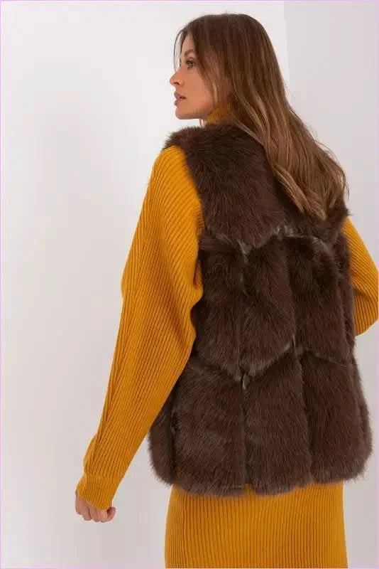 Soft Fur Vest Comfortable Wear Fashion Style