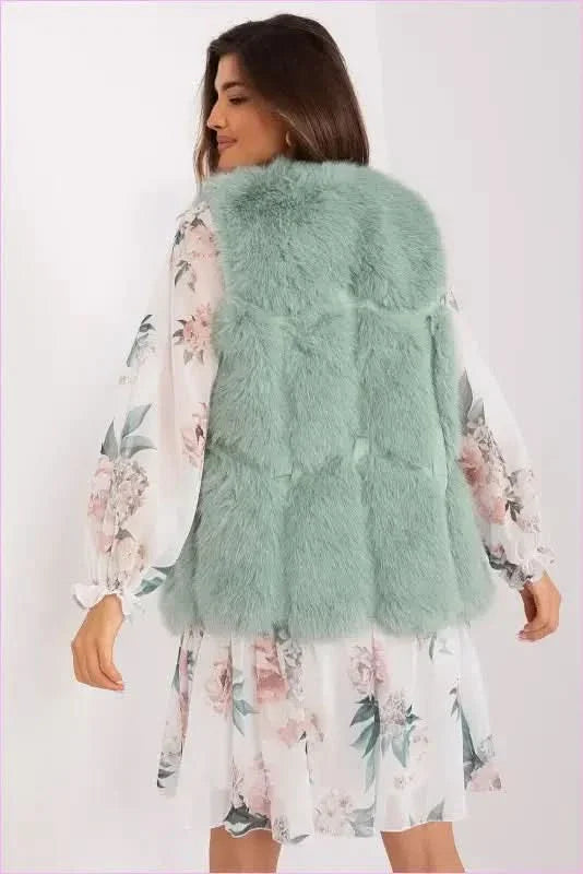 Soft Fur Vest Comfortable Wear Fashion Style