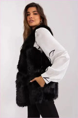 Soft Fur Vest Comfortable Wear Fashion Style
