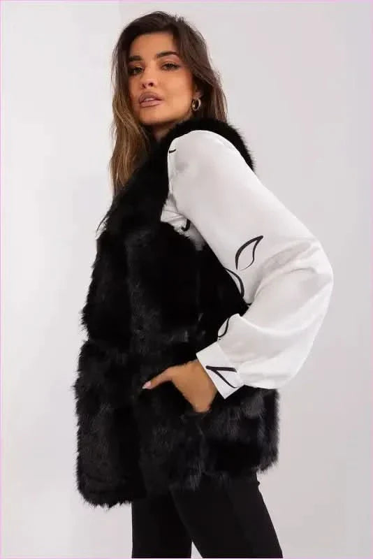 Soft Fur Vest Comfortable Wear Fashion Style