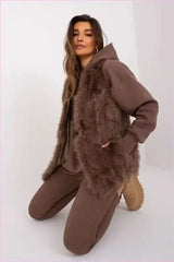 Soft Fur Vest Comfortable Wear Fashion Style