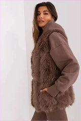 Soft Fur Vest Comfortable Wear Fashion Style