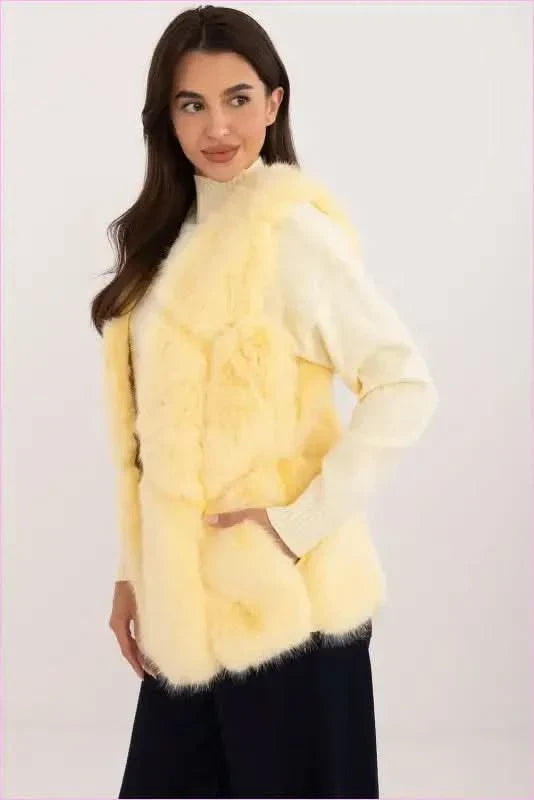 Soft Fur Vest Comfortable Wear Fashion Style