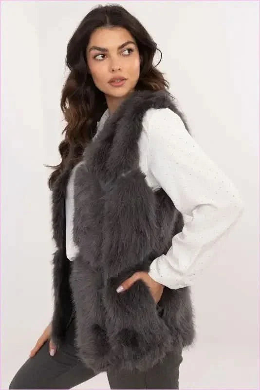 Soft Fur Vest Comfortable Wear Fashion Style
