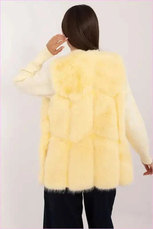 Soft Fur Vest Comfortable Wear Fashion Style