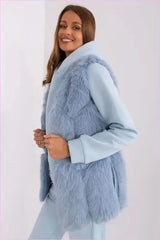 Soft Fur Vest Comfortable Wear Fashion Style