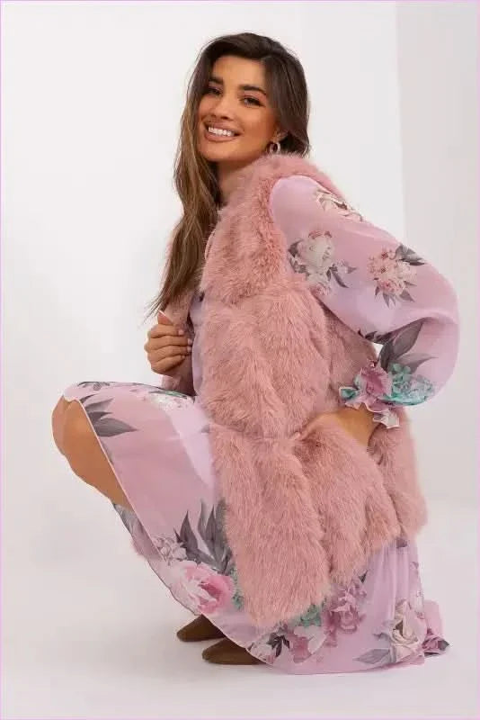 Soft Fur Vest Comfortable Wear Fashion Style