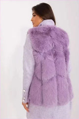 Soft Fur Vest Comfortable Wear Fashion Style