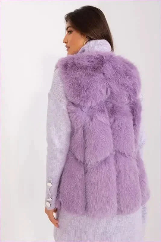 Soft Fur Vest Comfortable Wear Fashion Style