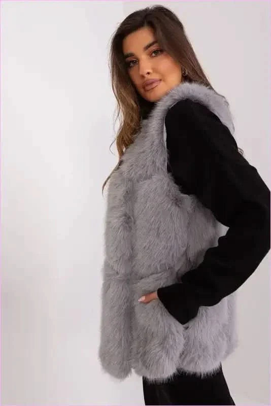 Soft Fur Vest Comfortable Wear Fashion Style