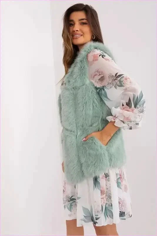 Soft Fur Vest Comfortable Wear Fashion Style
