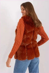 Soft Fur Vest Comfortable Wear Fashion Style