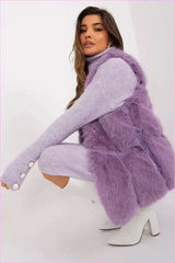 Soft Fur Vest Comfortable Wear Fashion Style