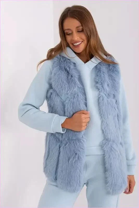 Soft Fur Vest Comfortable Wear Fashion Style