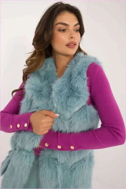 Soft Fur Vest Comfortable Wear Fashion Style