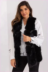 Soft Fur Vest Comfortable Wear Fashion Style