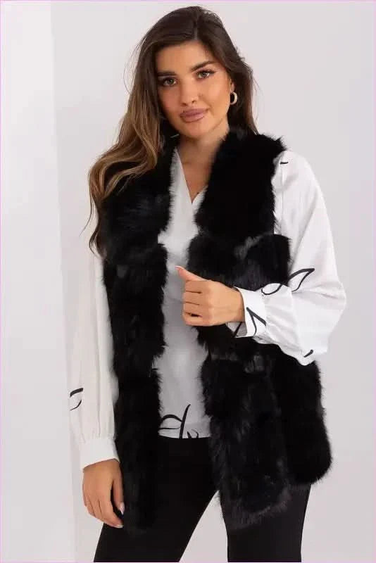 Soft Fur Vest Comfortable Wear Fashion Style