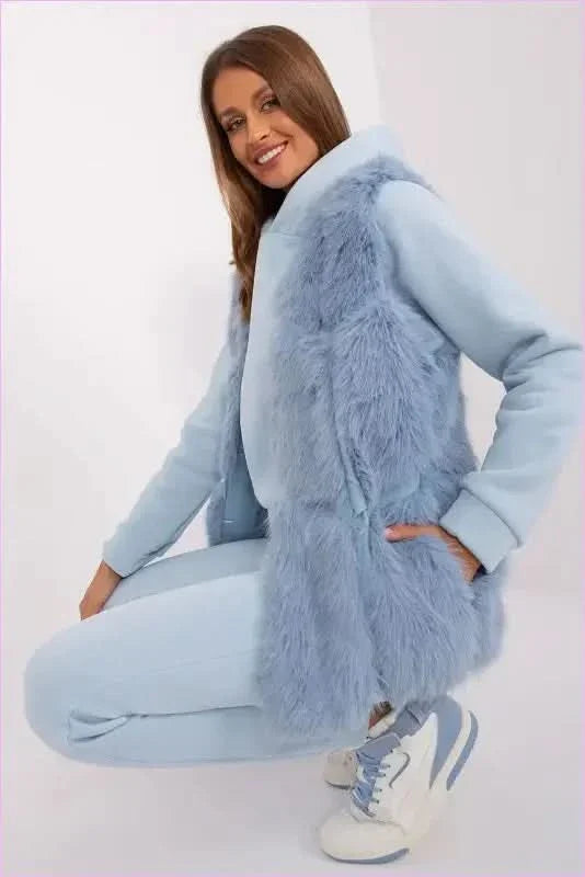Soft Fur Vest Comfortable Wear Fashion Style