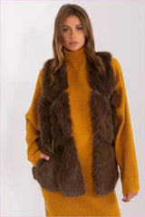 Soft Fur Vest Comfortable Wear Fashion Style