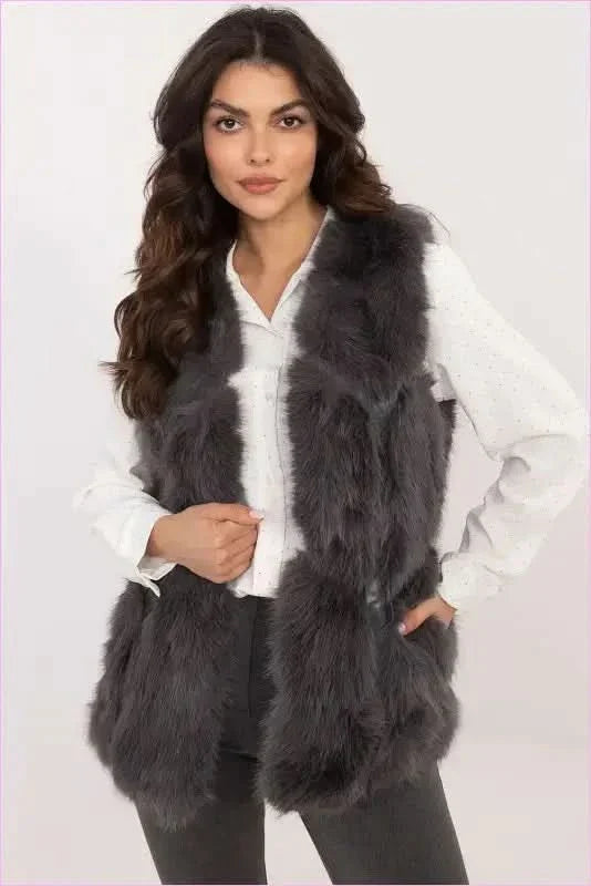 Soft Fur Vest Comfortable Wear Fashion Style