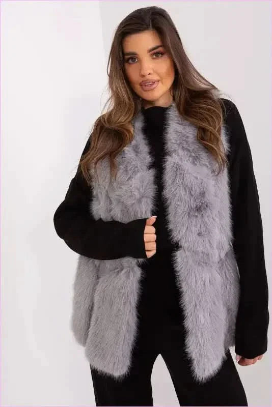 Soft Fur Vest Comfortable Wear Fashion Style