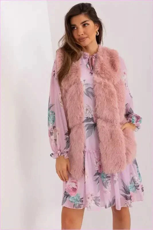Soft Fur Vest Comfortable Wear Fashion Style