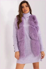 Soft Fur Vest Comfortable Wear Fashion Style