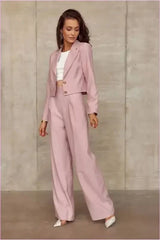 Solid Bell Bottom Pants Unique Style Fashion