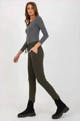 Sporty Style Sweatpants Casual Comfort