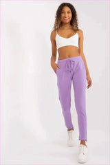 Sporty Style Sweatpants Casual Comfort