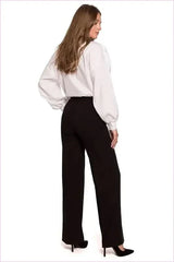 Straight Leg Trousers Unique Fashion Style