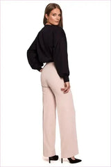 Straight Leg Trousers Unique Fashion Style