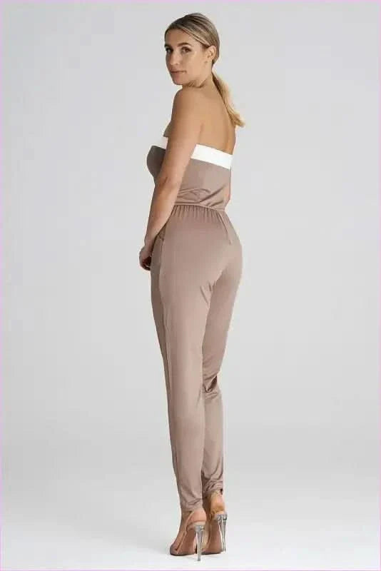 Strapless Jumpsuit Unique Fashion Style