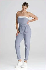 Strapless Jumpsuit Unique Fashion Style