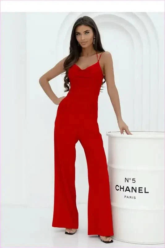 Strappy Jumpsuit Unique Style Fashion Find