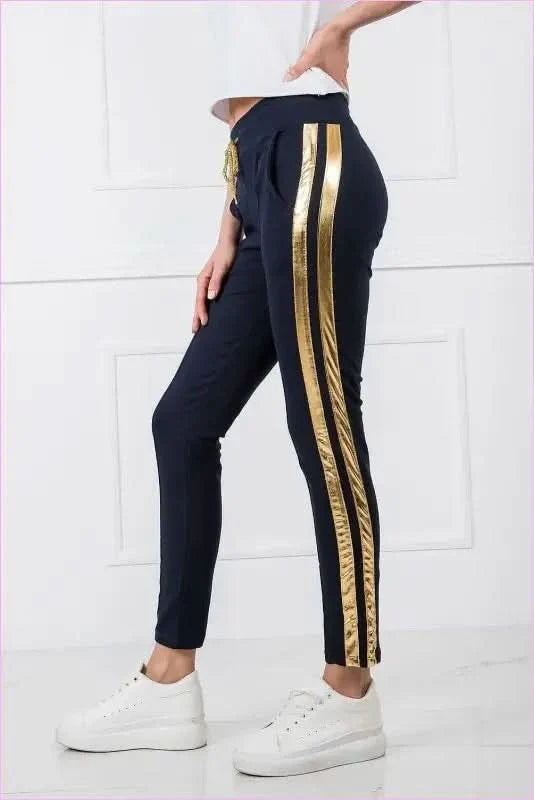 Striped Fashion Sweatpants for Women