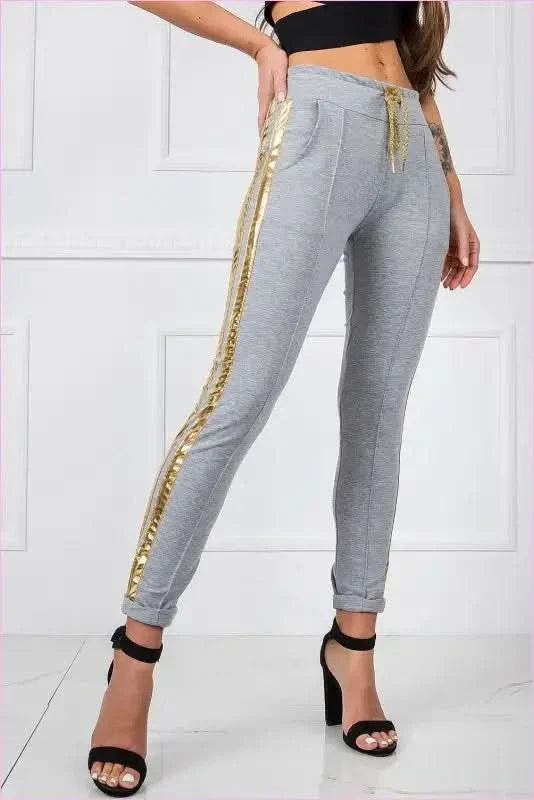 Striped Fashion Sweatpants for Women