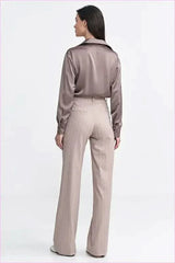 Striped High Waist Fashion Pants for Women