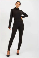 Striped High Waist Leggings Unique Style Fashion