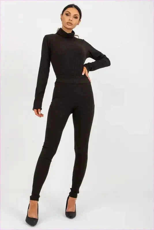 Striped High Waist Leggings Unique Style Fashion