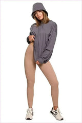 Striped Knitted Fabric Leggings Fashion Style